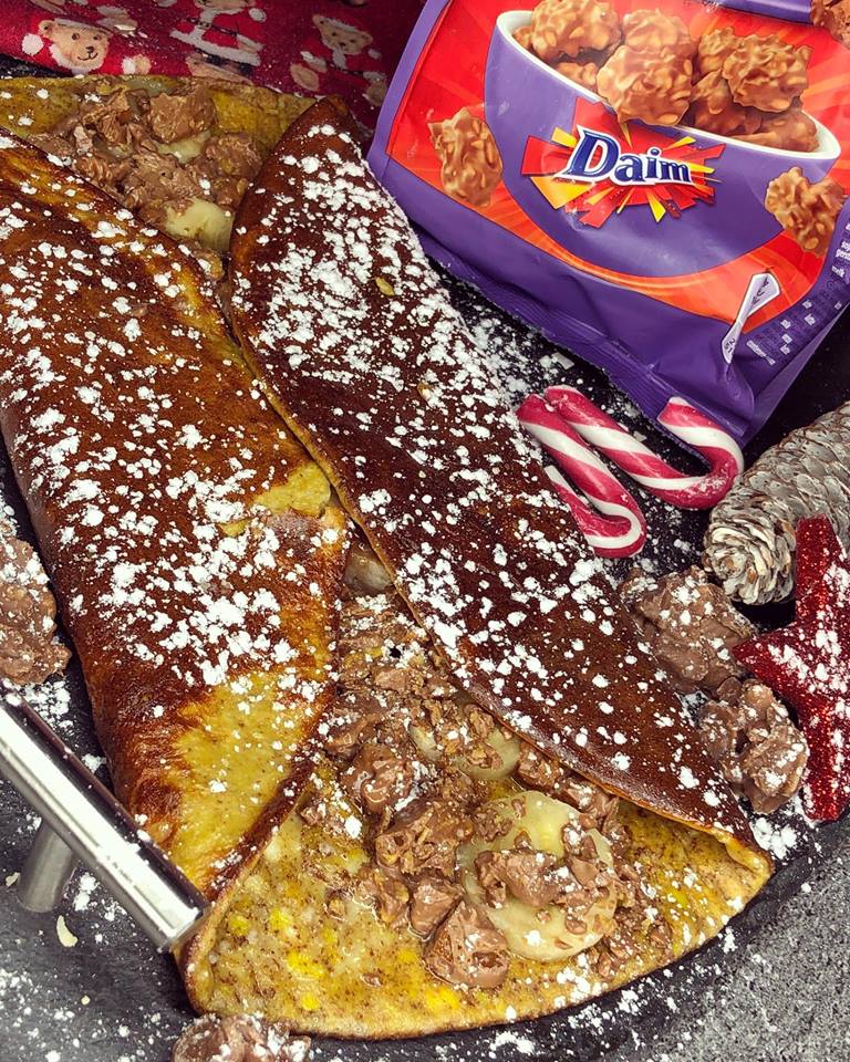 Omelette Milka daim