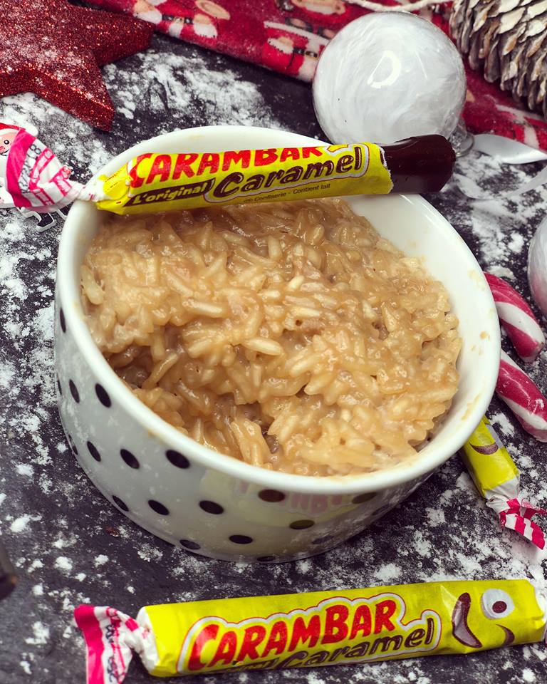 Riz au lait au carambar